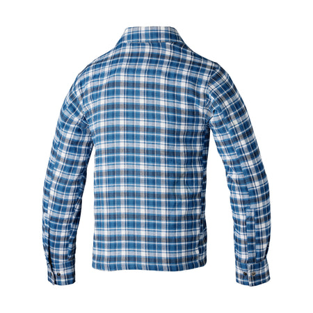 LUMBERJACK CE SHIRT BLUE/GREY CHECK LG - 556-2115444-1