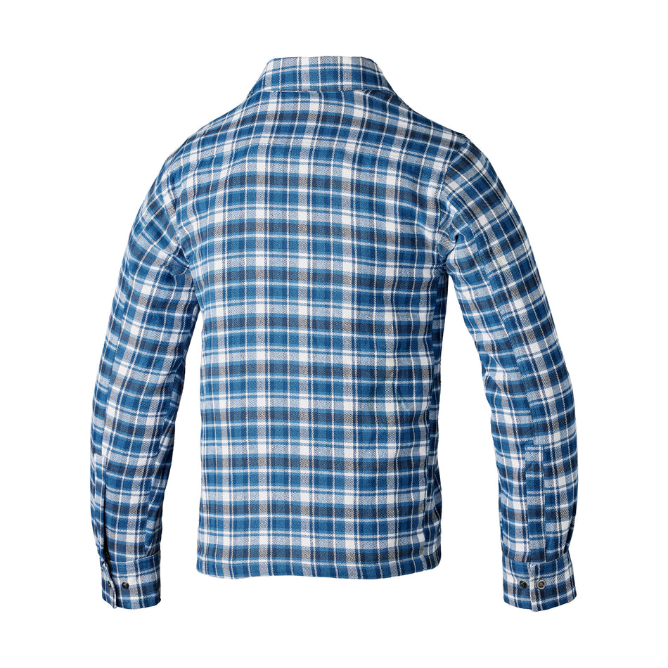 LUMBERJACK CE SHIRT BLUE/GREY CHECK LG - 556-2115444-1