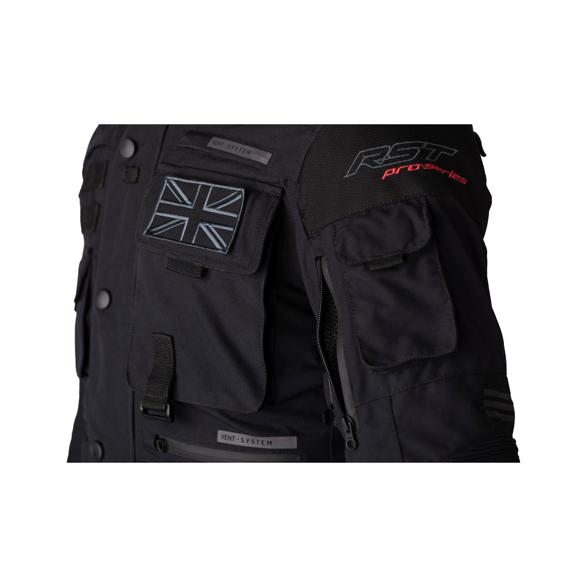 PRO SERIES AMBUSH CE JACKET BLACK/BLACK TEXTILE MD - 556-2986042-2