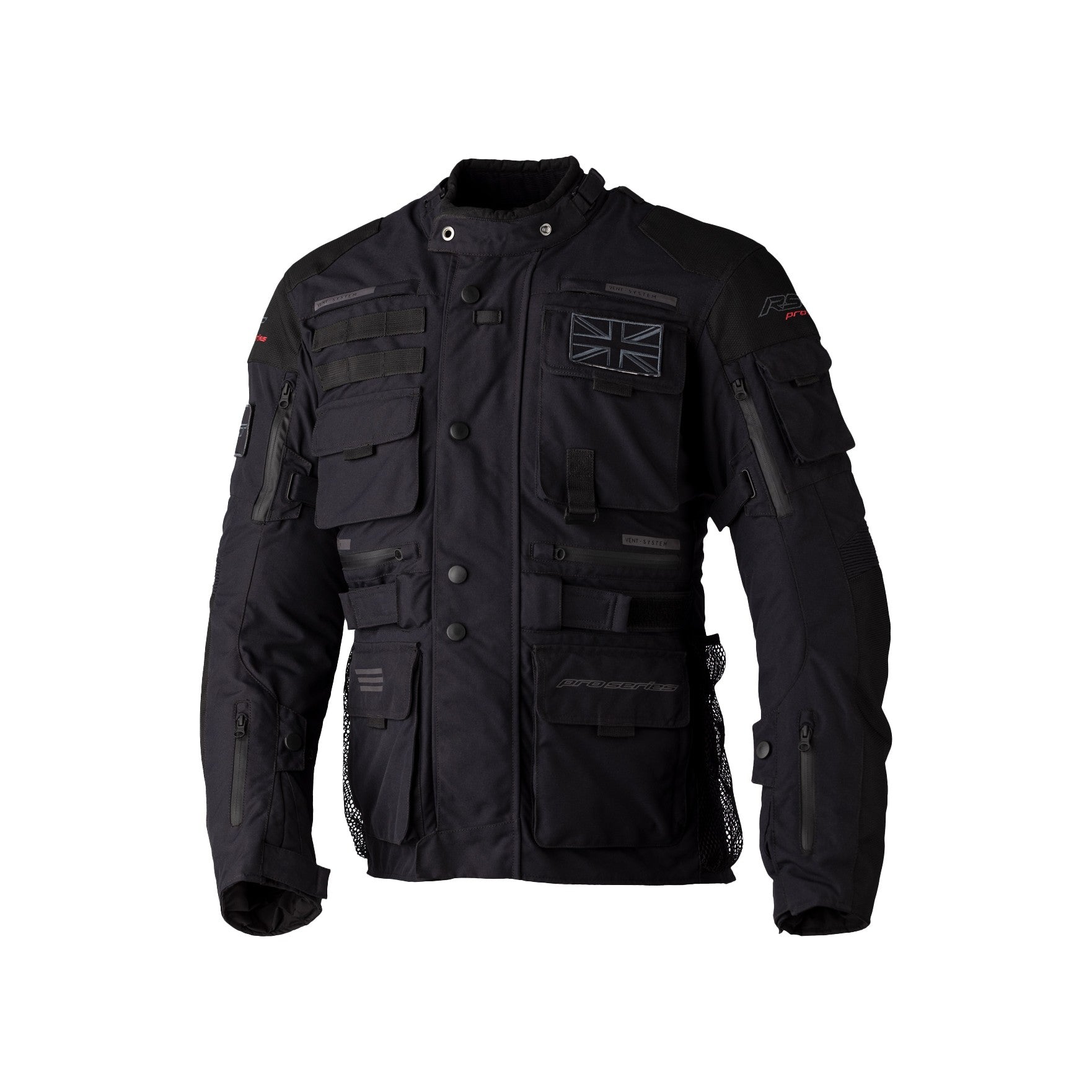 PRO SERIES AMBUSH CE JACKET BLACK/BLACK TEXTILE MD - 556-2986042