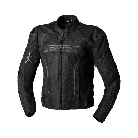 S1 MESH CE JACKET BLACK/BLACK  TEXTILE LG - 556-3117044