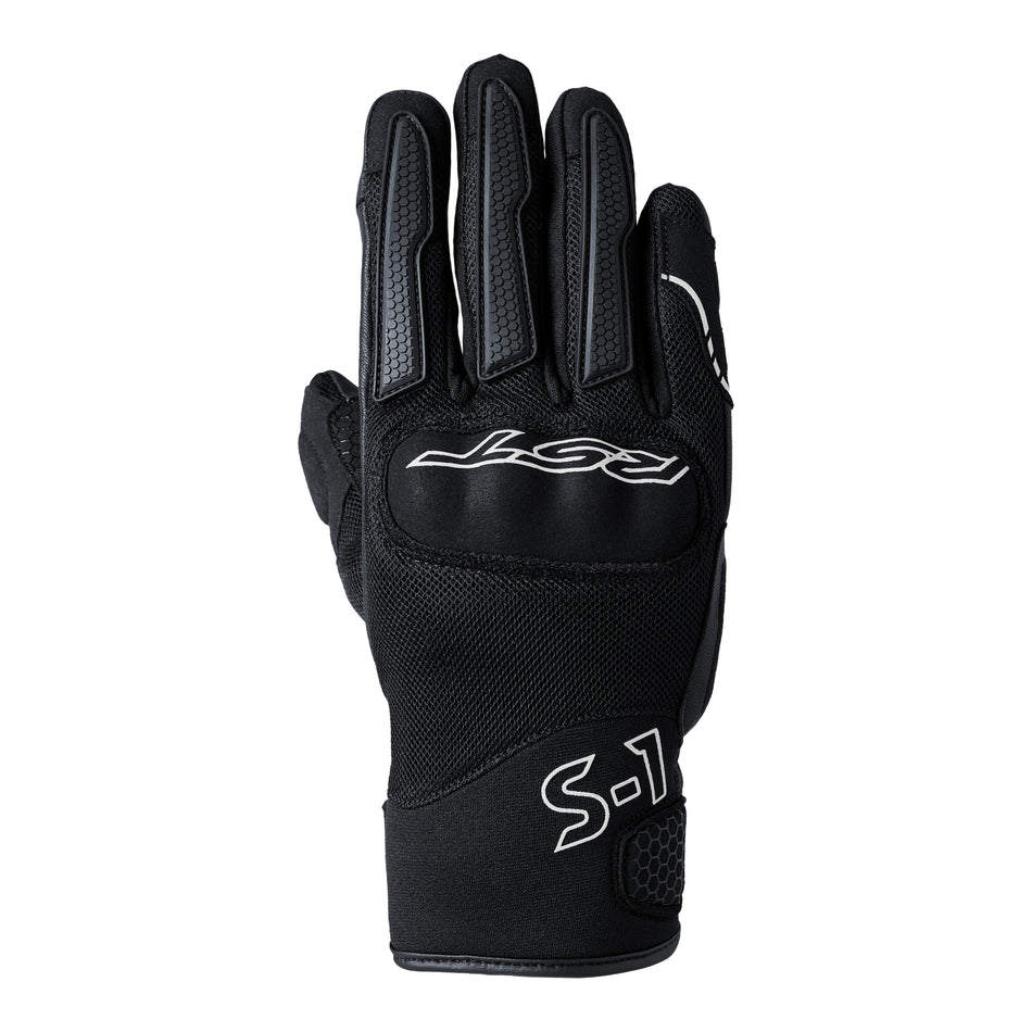 S1 MESH CE GLOVE BLACK/BLACK/WHITE  XL - 556-3182311