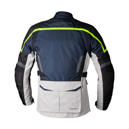 MAVERICK EVO CE JACKET NAVY/SILVER TEXTILE LG - 556-3198244-1