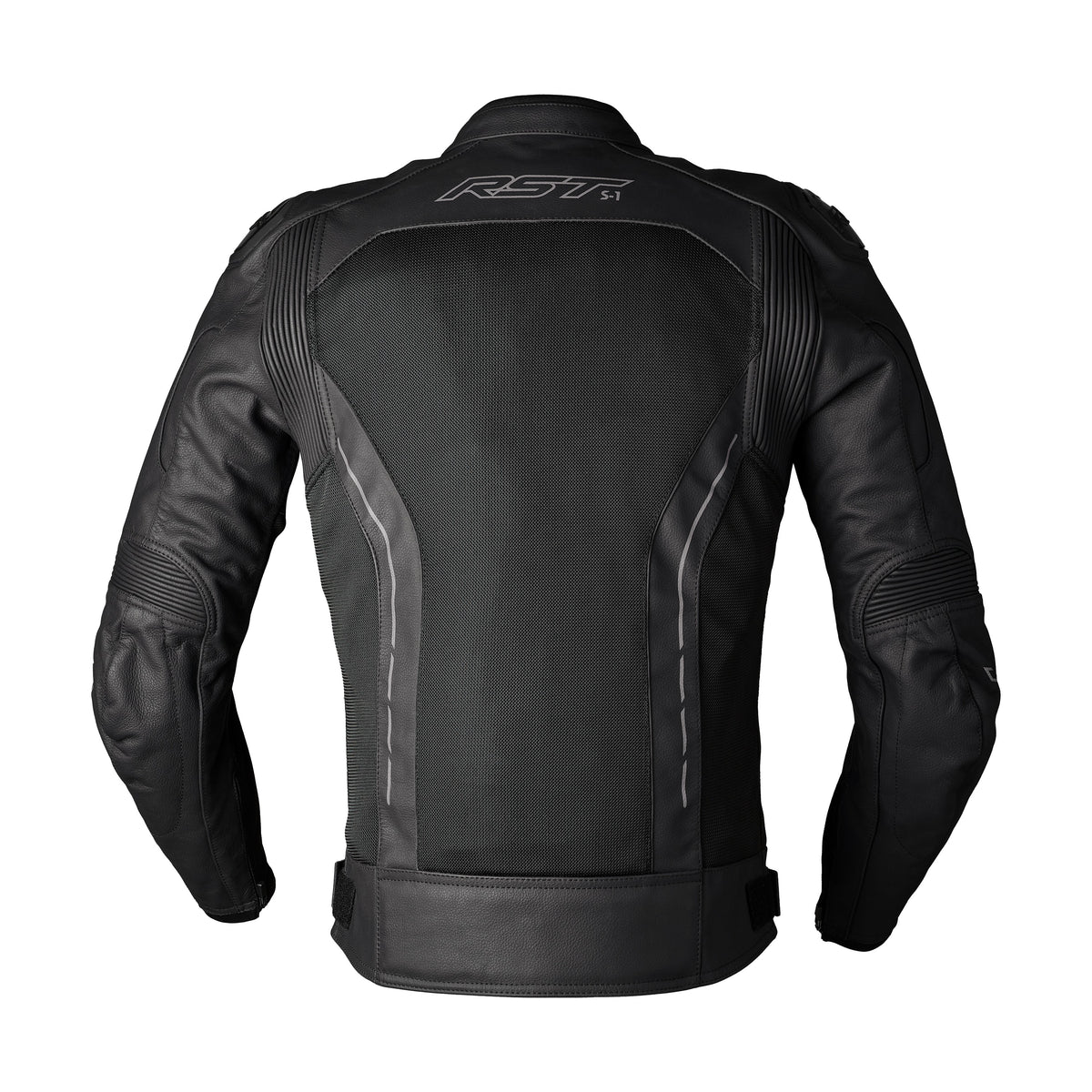 S1 MESH CE JACKET BLACK/BLACK LEATHER MD - 556-3465042-1