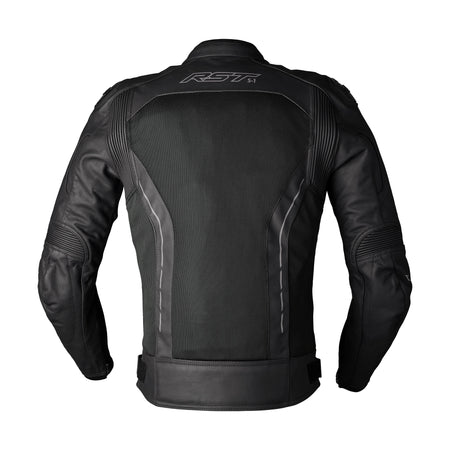 S1 MESH CE JACKET BLACK/BLACK LEATHER MD - 556-3465042-1