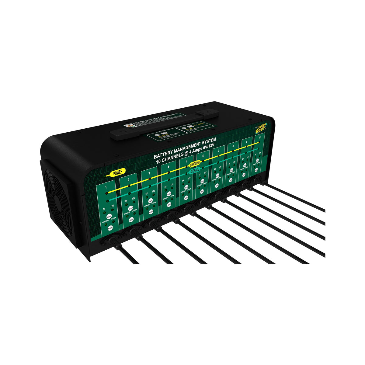 10 BANK BATTERY CHARGER - 56-1091