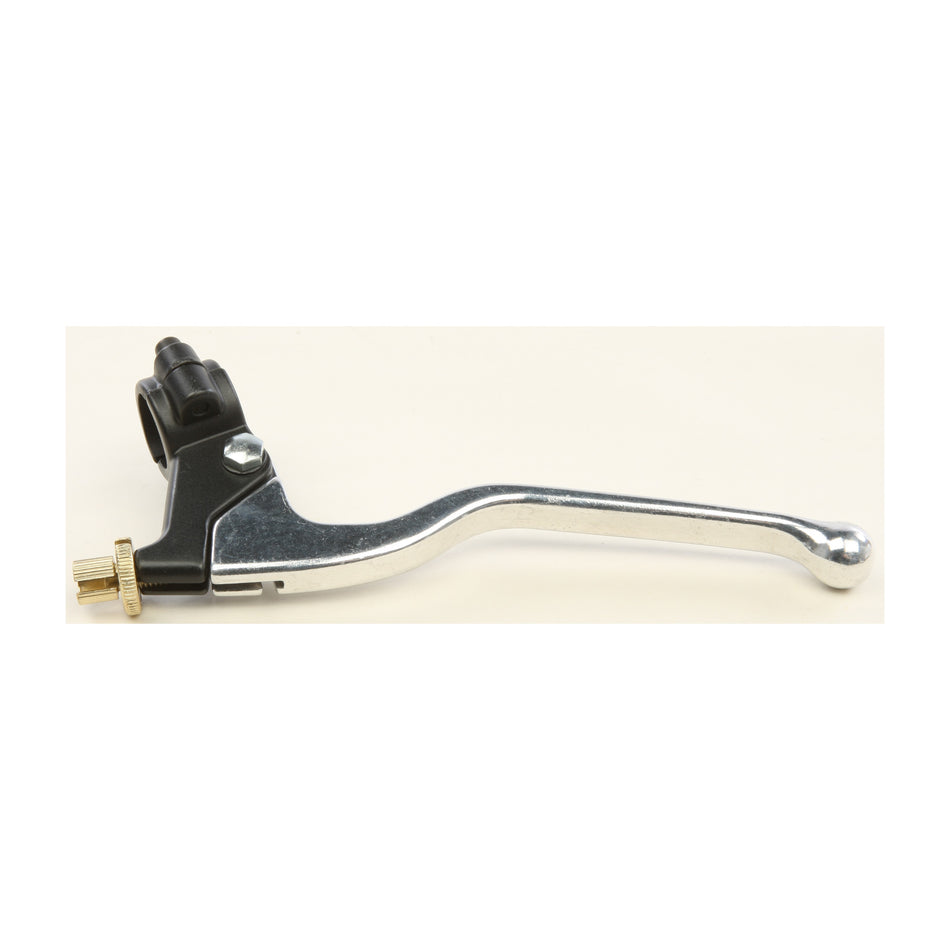 CLUTCH LEVER ASSEMBLY W/PERCH SILVER W/BLACK PERCH - 56-6334