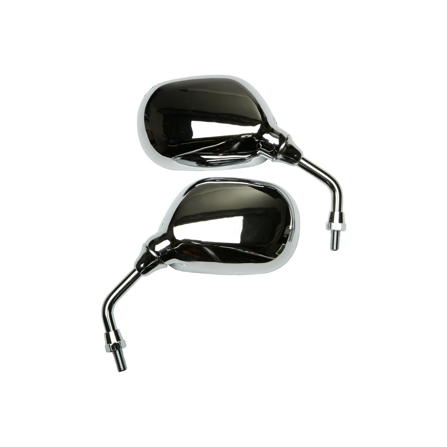 MINI SCOOTER MIRRORS 8MM CHROME - 56-9797C