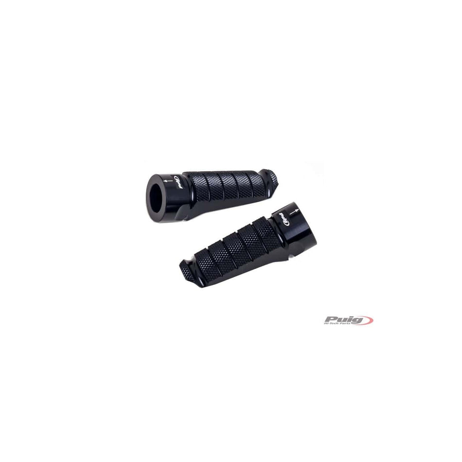 FOOTPEGS RACING BLACK - 561-06301BK-1