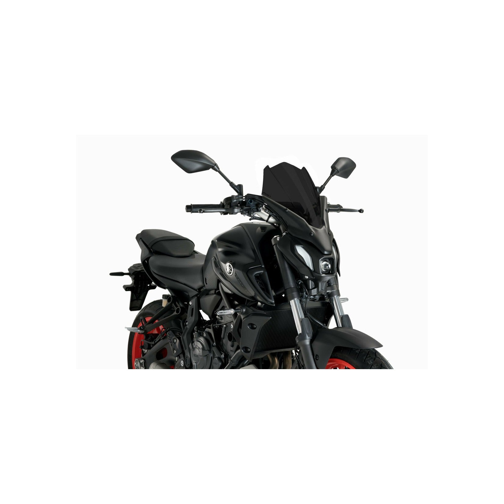 WINDSCREEN NAKED NEW GEN TOURING DARK SMOKE YAM - 561-20619D