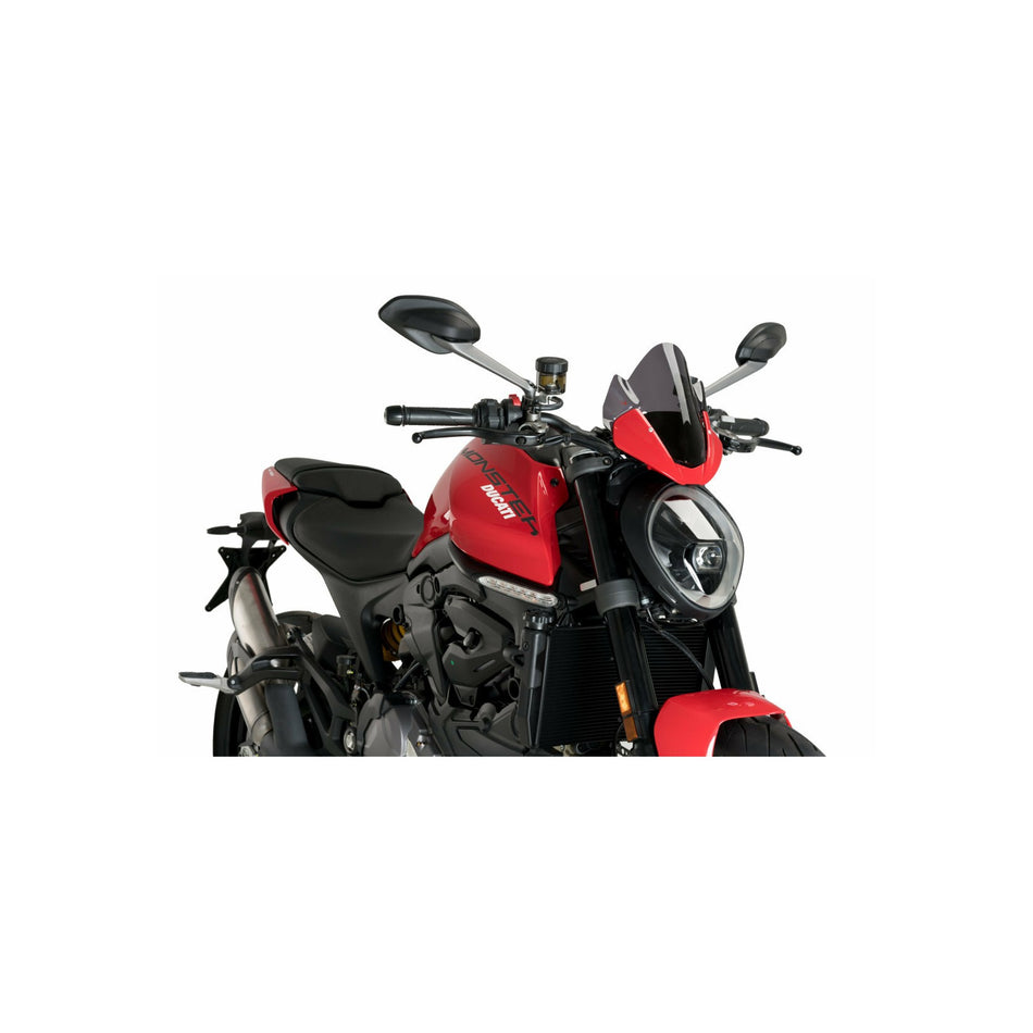 WINDSCREEN SPORT DARK SMOKE OEM FLYSCREEN ONLY DUC - 561-20688D