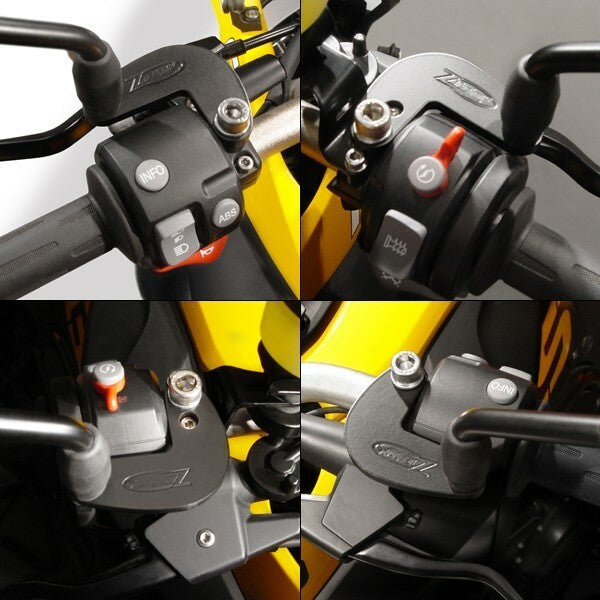 MIRROR EXTENDERS BLACK PAIR BMW - 562-09911