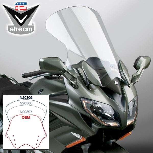 VSTREAM TOURING WINDSCREEN CLEAR - 562-5024C