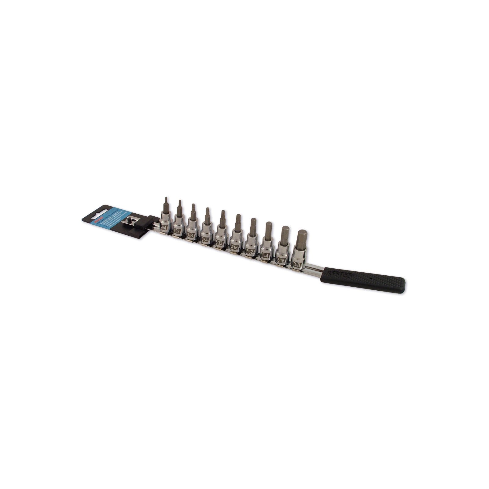 SOCKET BIT SET 10PC HEX STANDARD - 57-0015
