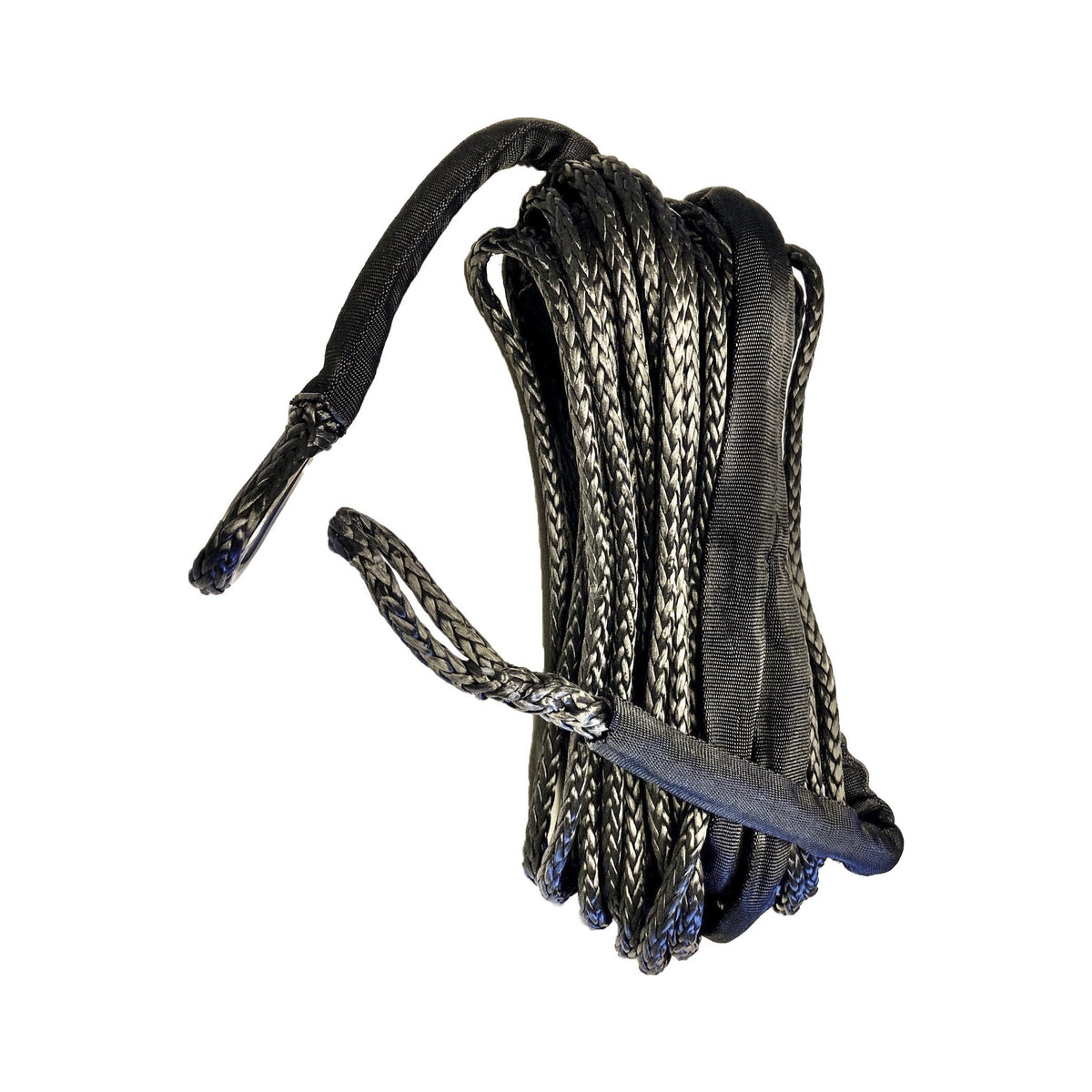 SYNTHETIC WINCH ROPE 3/16" DIAMETER X 50 FT. BLACK - 57-0675