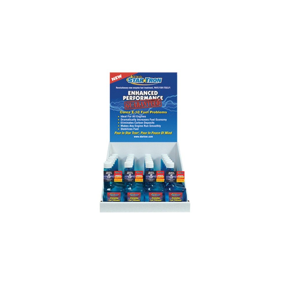 ENZYME FUEL TREATMENT 8OZ 24/PK W/COUNTER DISPLAY - 57-1151