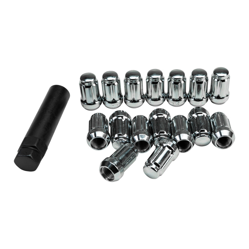 12MMX1.50 LOCK STYLE LUG NUTS W/KEY 16/PK - 57-94131