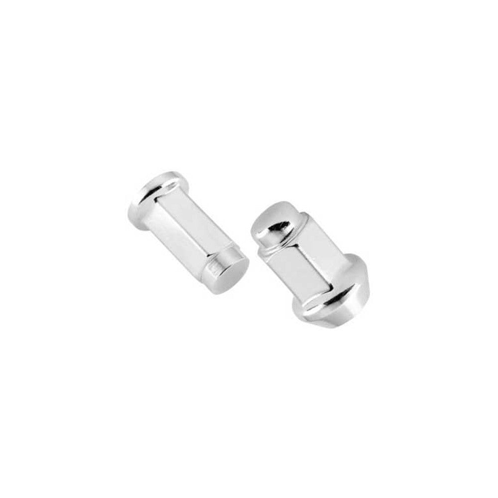 LUG NUTS CHROME POL 3/8"-24 60' TAPERED 16/PK - 57-9419
