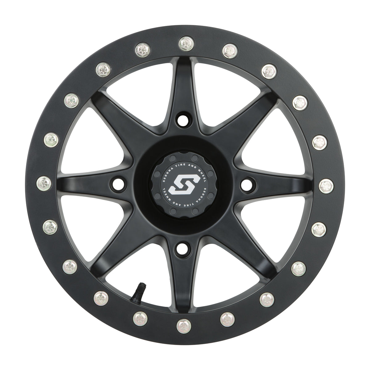 STORM BDLK WHEEL 14X7 4/156 4+3 (+5MM) BLACK - 570-1179-1