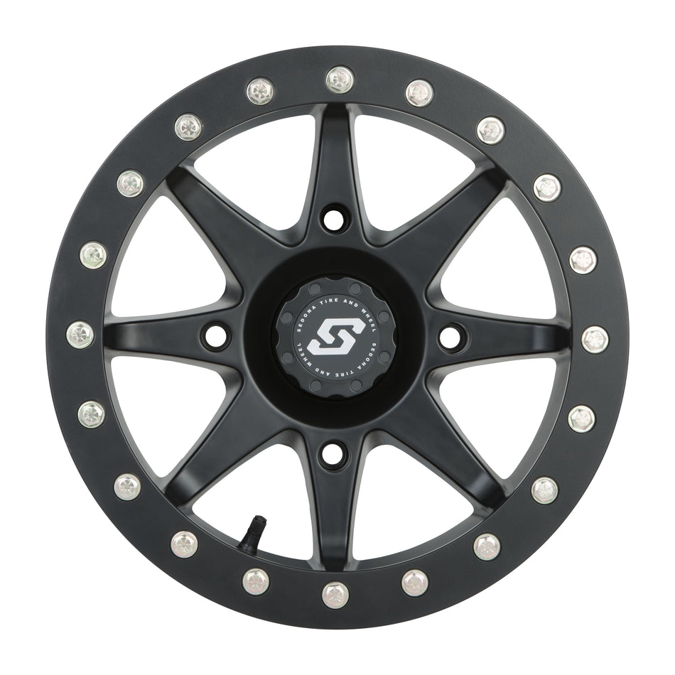 STORM BDLK WHEEL 14X7 4/156 4+3 (+5MM) BLACK - 570-1179-1