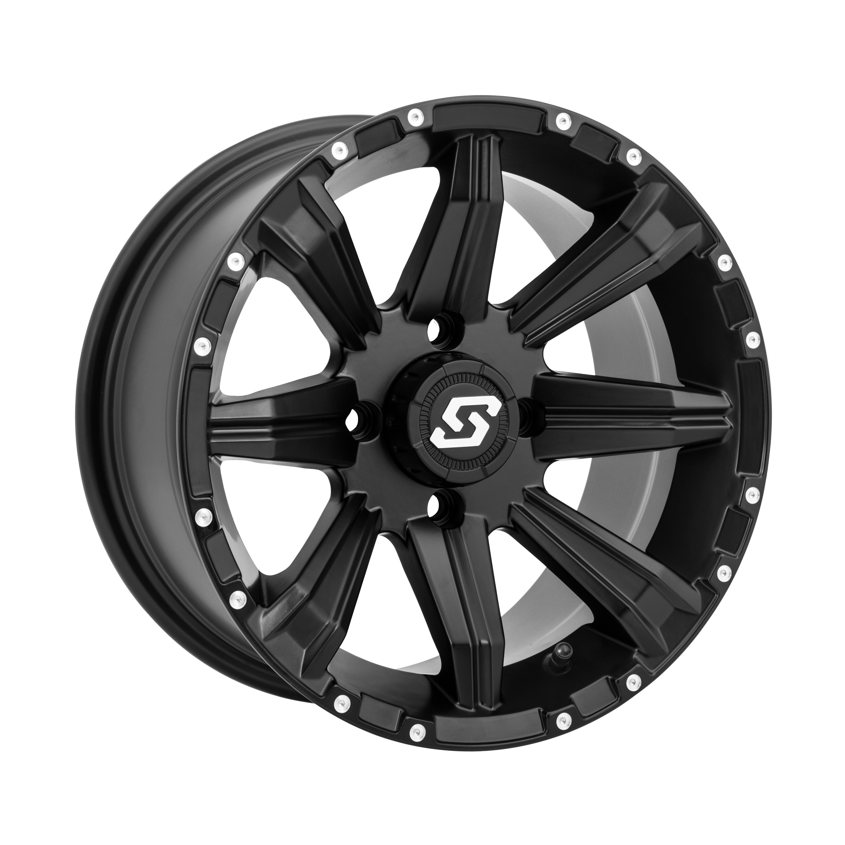 SPARX WHEEL 14X7 4/156 4+3 (+5MM) BLACK - 570-1303