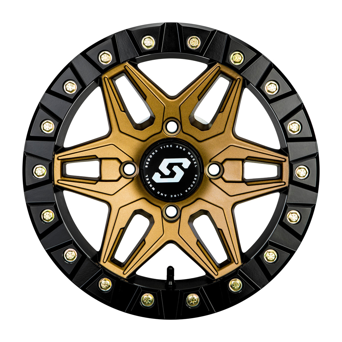 SPLIT 6 BDLK WHEEL 14X7 4/137 5+2 (+10MM) BRONZE - 570-1342-1