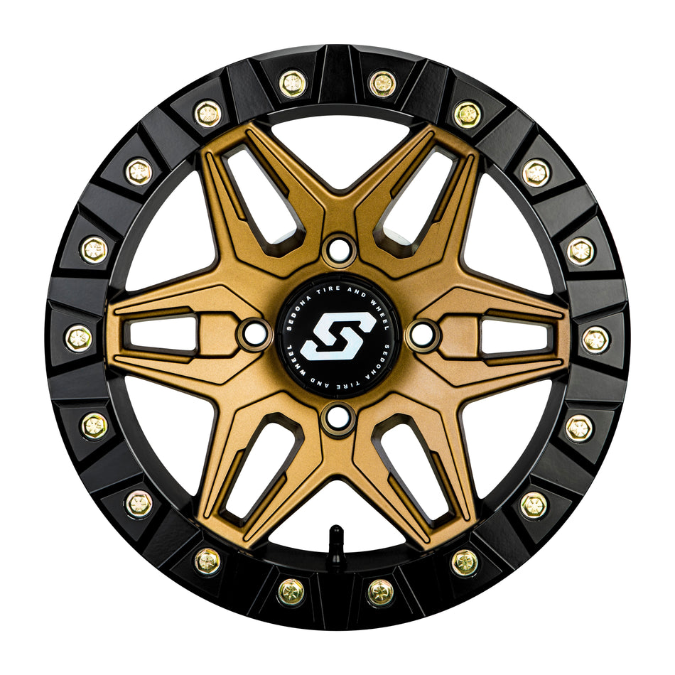 SPLIT 6 BDLK WHEEL 14X7 4/137 5+2 (+10MM) BRONZE - 570-1342-1