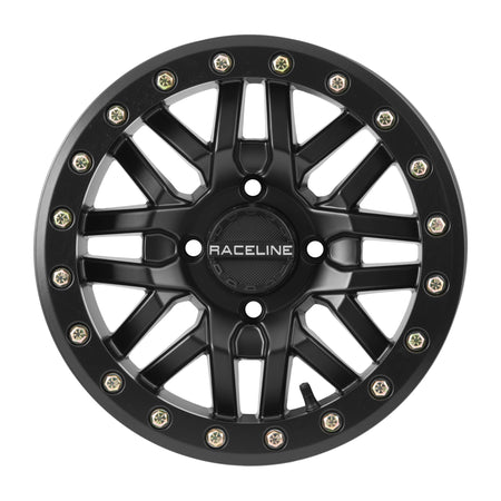 RYNO BDLK WHEEL 15X7 4/156 5+2 (+10MM) BLACK - 570-1605-1