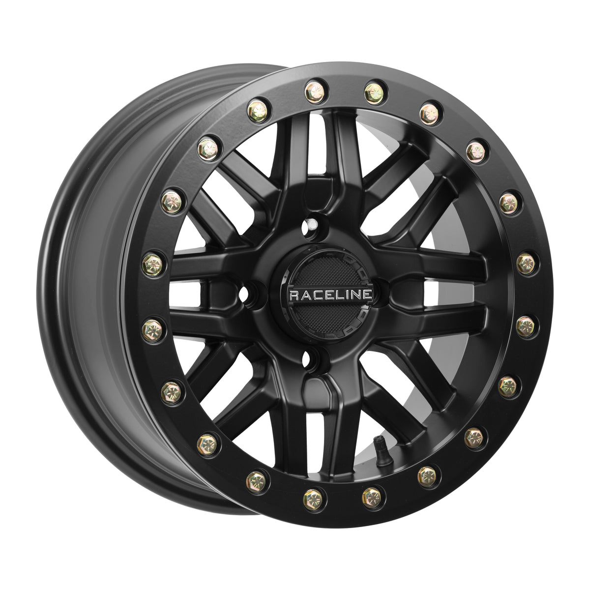 RYNO BDLK WHEEL 15X10 4/156 5+5 (0MM) BLACK - 570-1608