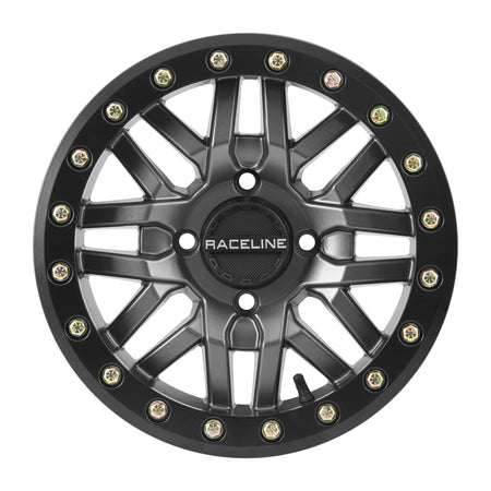 RYNO BDLK WHEEL 15X7 4/156 5+2 (+10MM) GUNMETAL - 570-1615-1