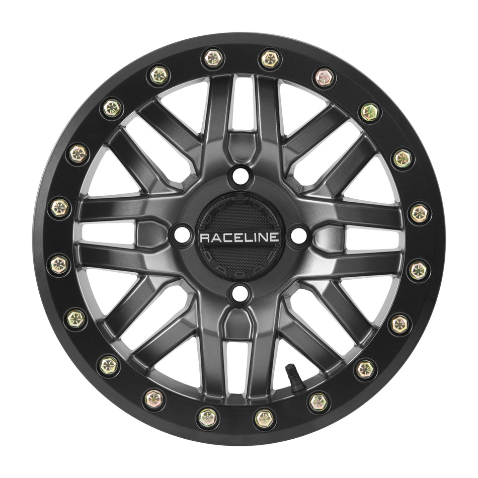 RYNO BDLK WHEEL 15X7 4/156 5+2 (+10MM) GUNMETAL - 570-1615-1