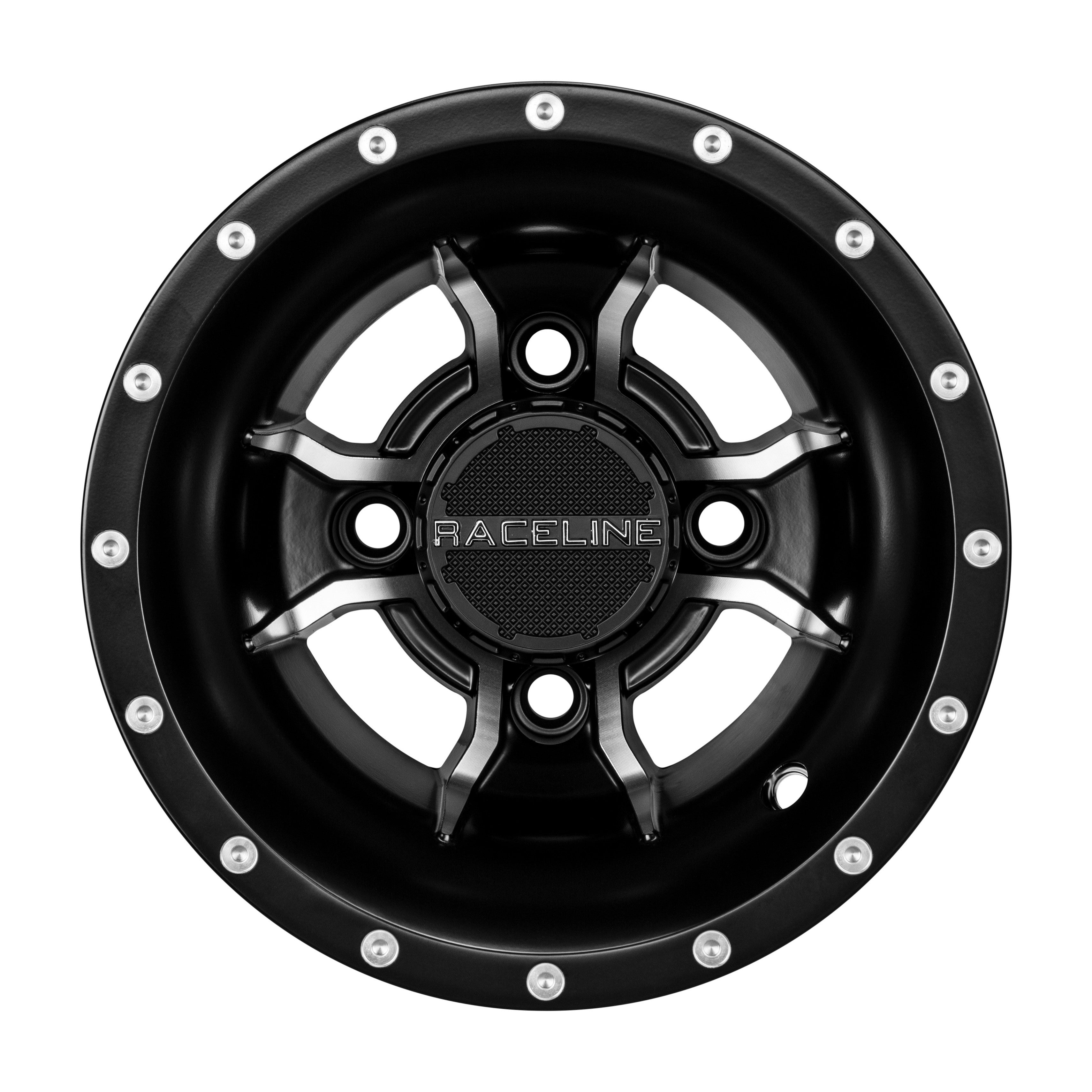 MAMBA SPORT WHEEL 9X8 4/115 3+5 BLK/MACHINED - 570-1641-1