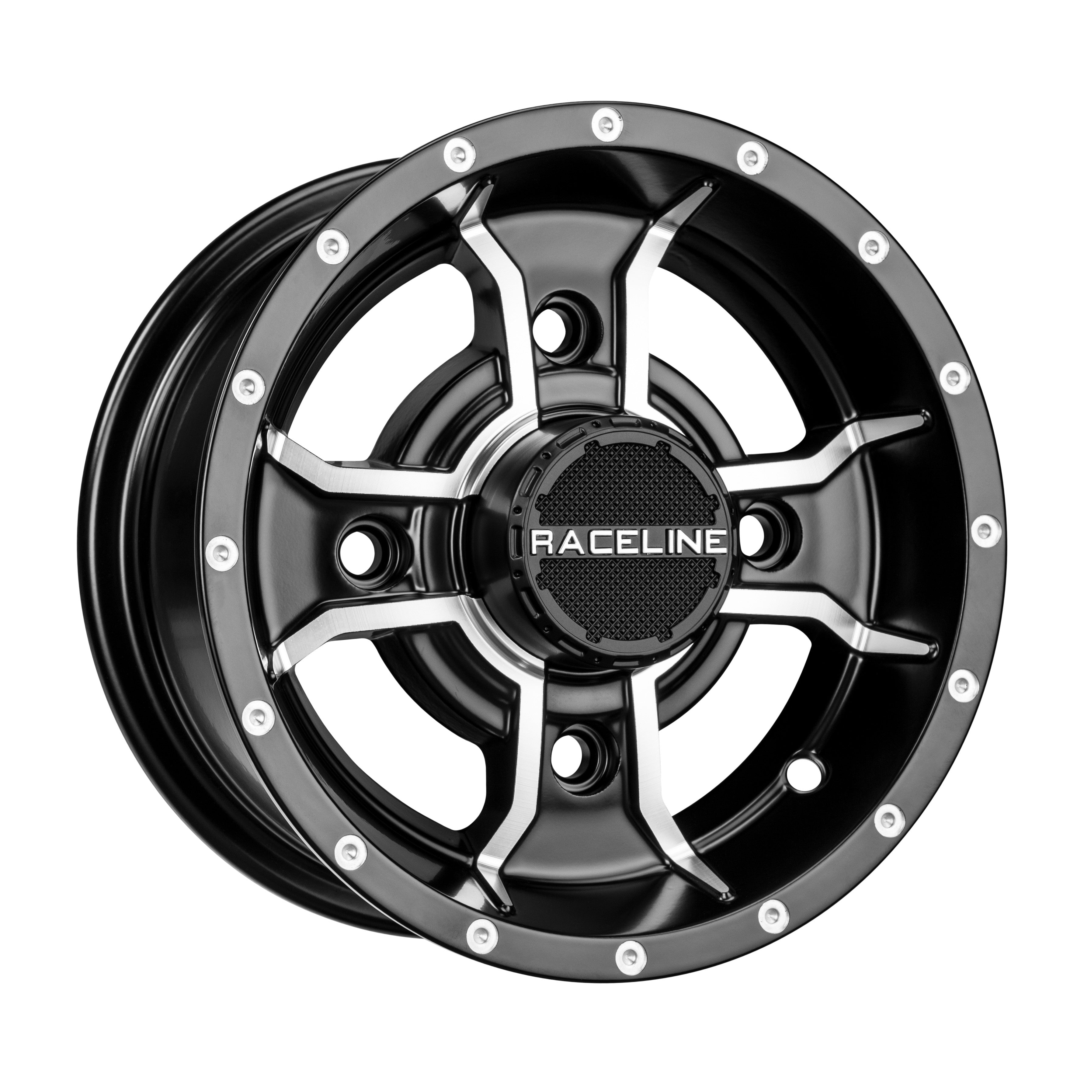 MAMBA SPORT WHEEL 10X5 4/156 3+2 BLK/MACHINED - 570-1643