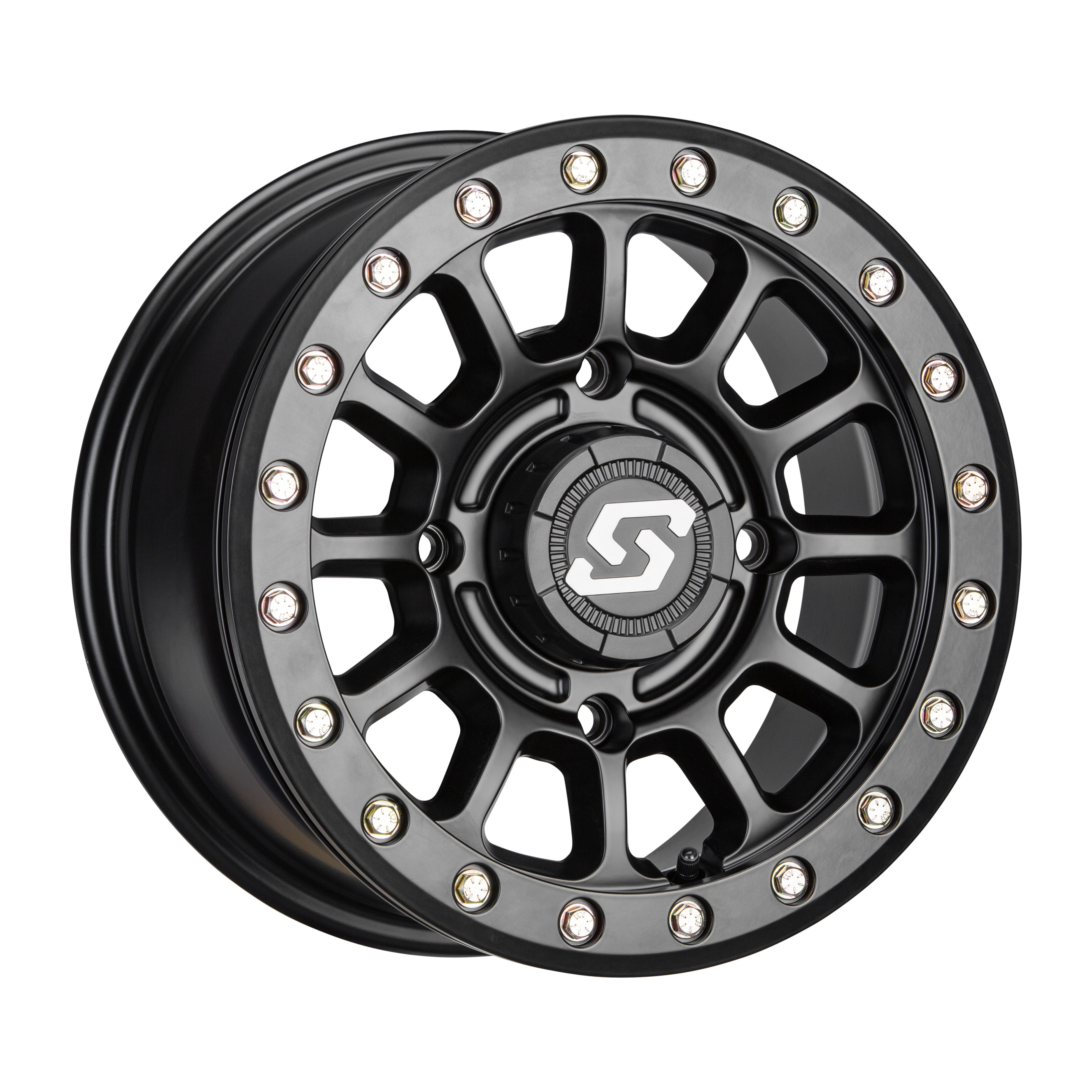 SANO BDLK WHEEL 14X7 4/156 5+2 (+10MM) BLACK - 570-2012