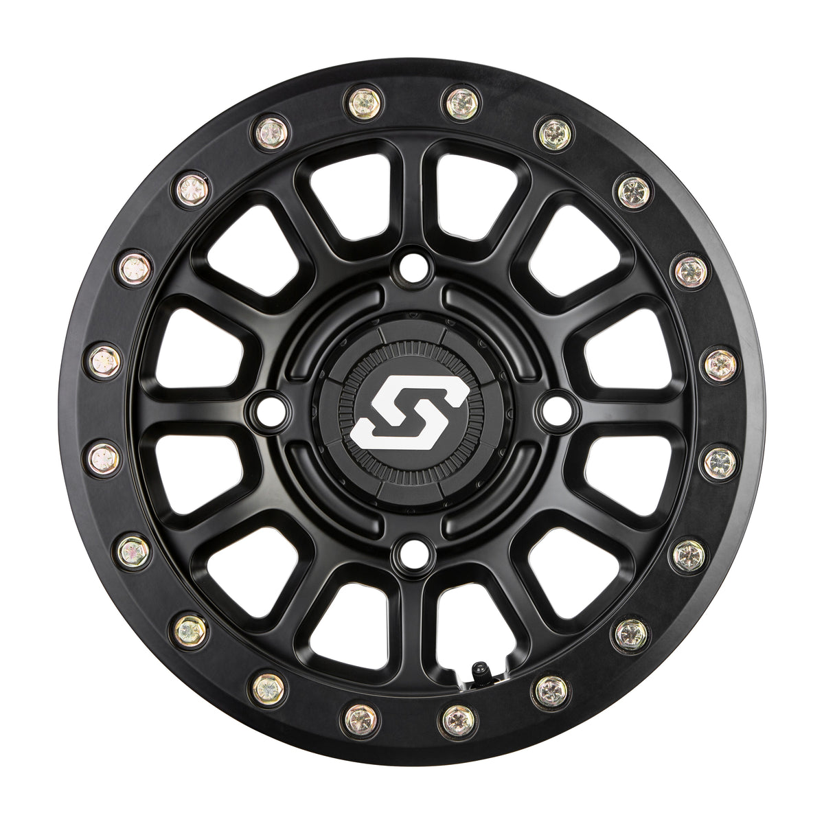 SANO BDLK WHEEL 15X6 4/137 5+1 (+40MM) BLACK - 570-2022-1