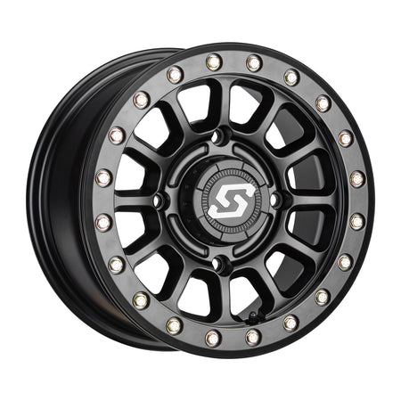 SANO BDLK WHEEL 15X6 4/137 5+1 (+40MM) BLACK - 570-2022