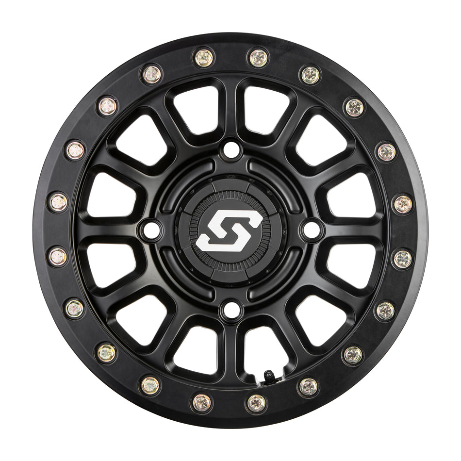 SANO BDLK WHEEL 15X6 4/156 5+1 (+40MM) BLACK - 570-2023-1