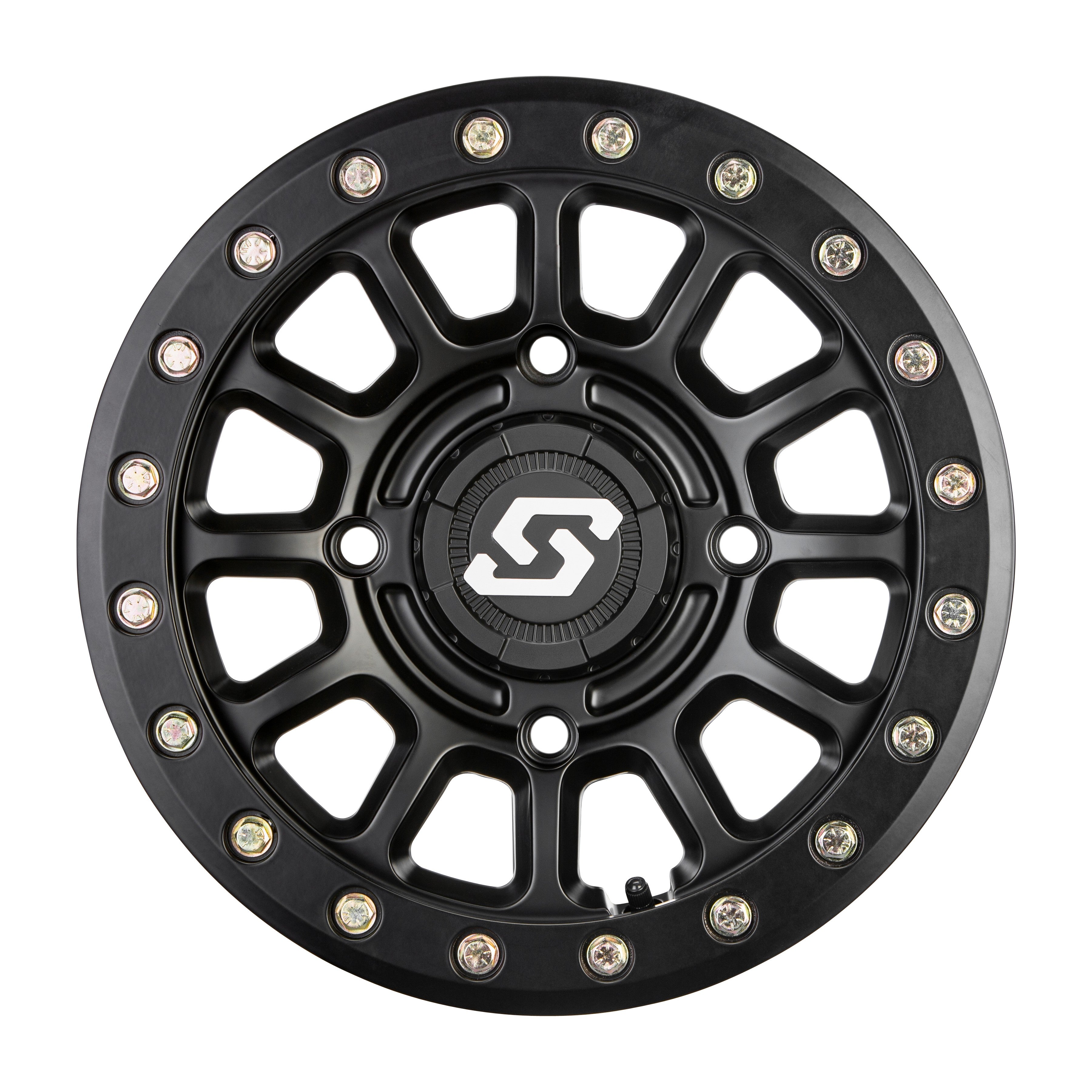 SANO BDLK WHEEL 15X7 4/137 5+2 (+10MM) BLACK - 570-2026-1