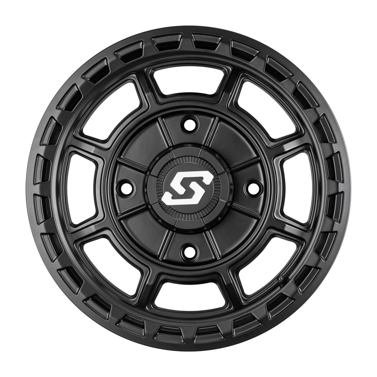 RIFT WHEEL 14X7 4/156 5+2 (+10MM) BLACK - 570-2032-1