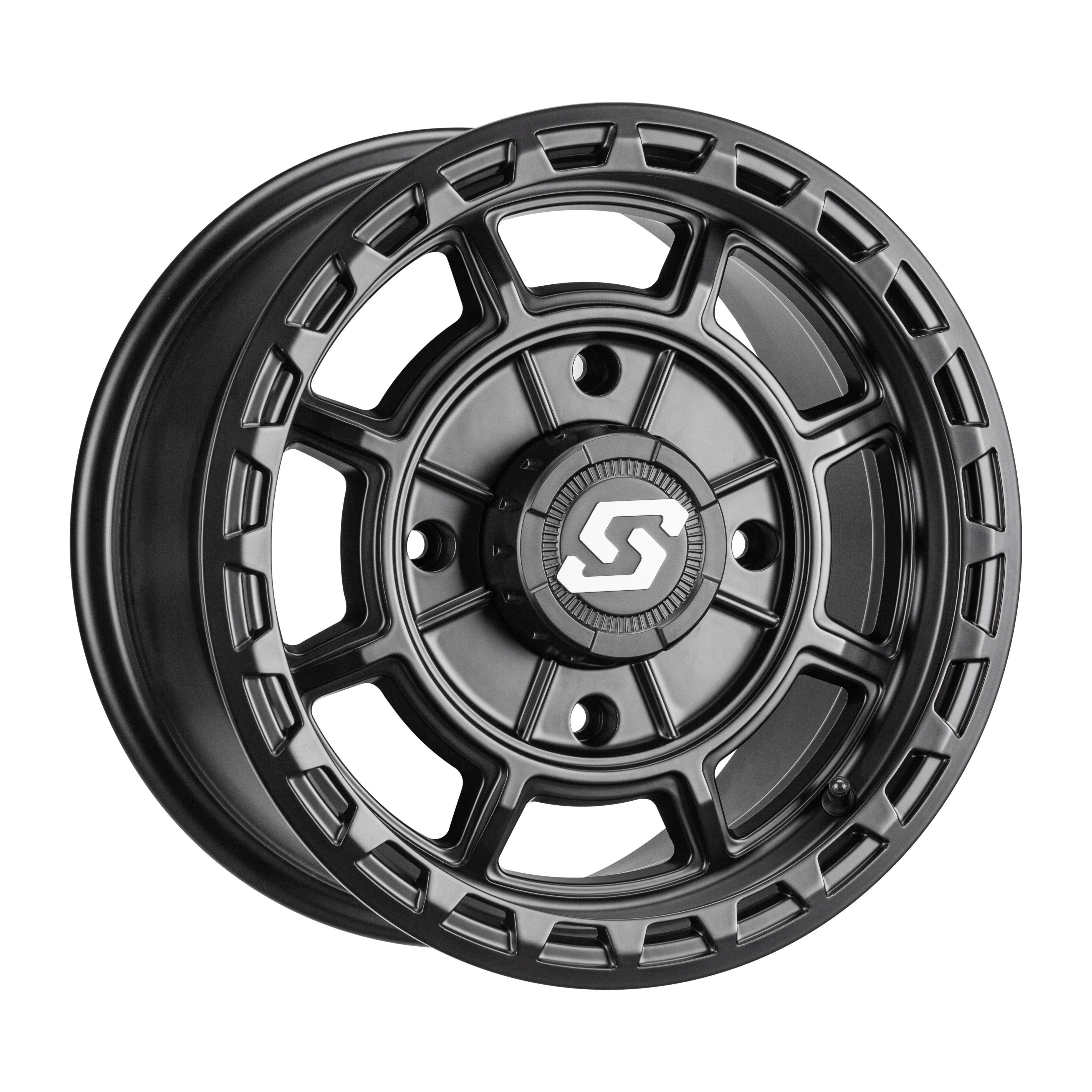 RIFT WHEEL 14X7 4/156 5+2 (+10MM) BLACK - 570-2032