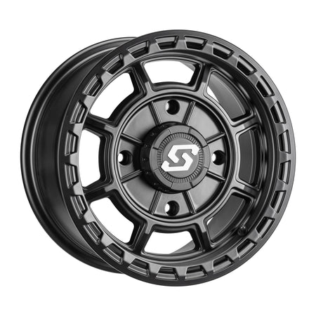 RIFT WHEEL 14X7 4/156 5+2 (+10MM) BLACK - 570-2032