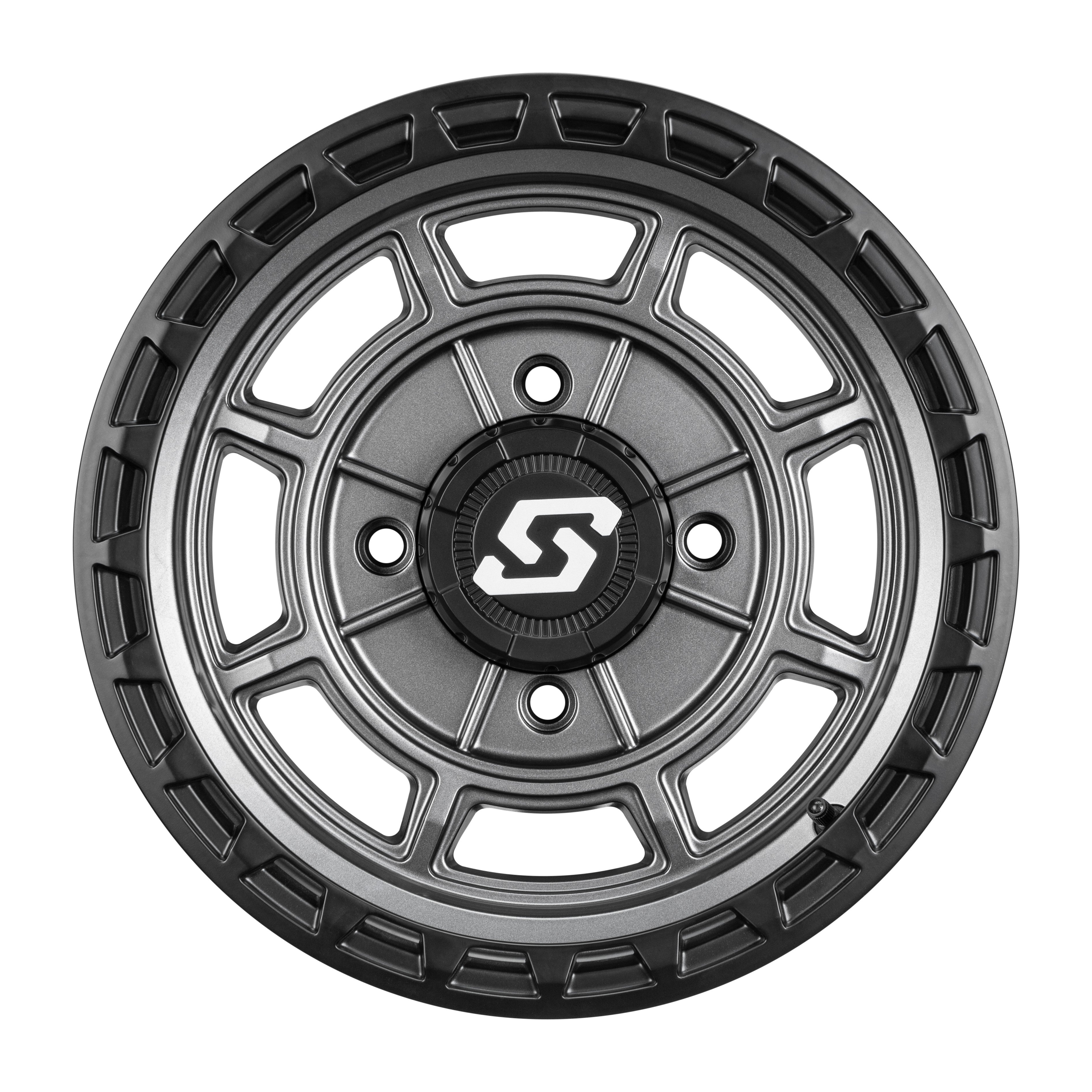 RIFT WHEEL 15X7 4/137 5+2 (+10MM) CARBON GREY - 570-2038-1