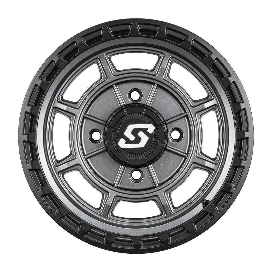 RIFT WHEEL 15X7 4/137 5+2 (+10MM) CARBON GREY - 570-2038-1