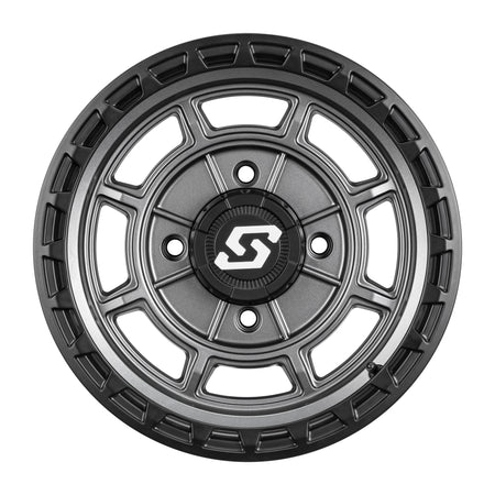 RIFT WHEEL 15X7 4/156 5+2 (+10MM) CARBON GREY - 570-2039-1