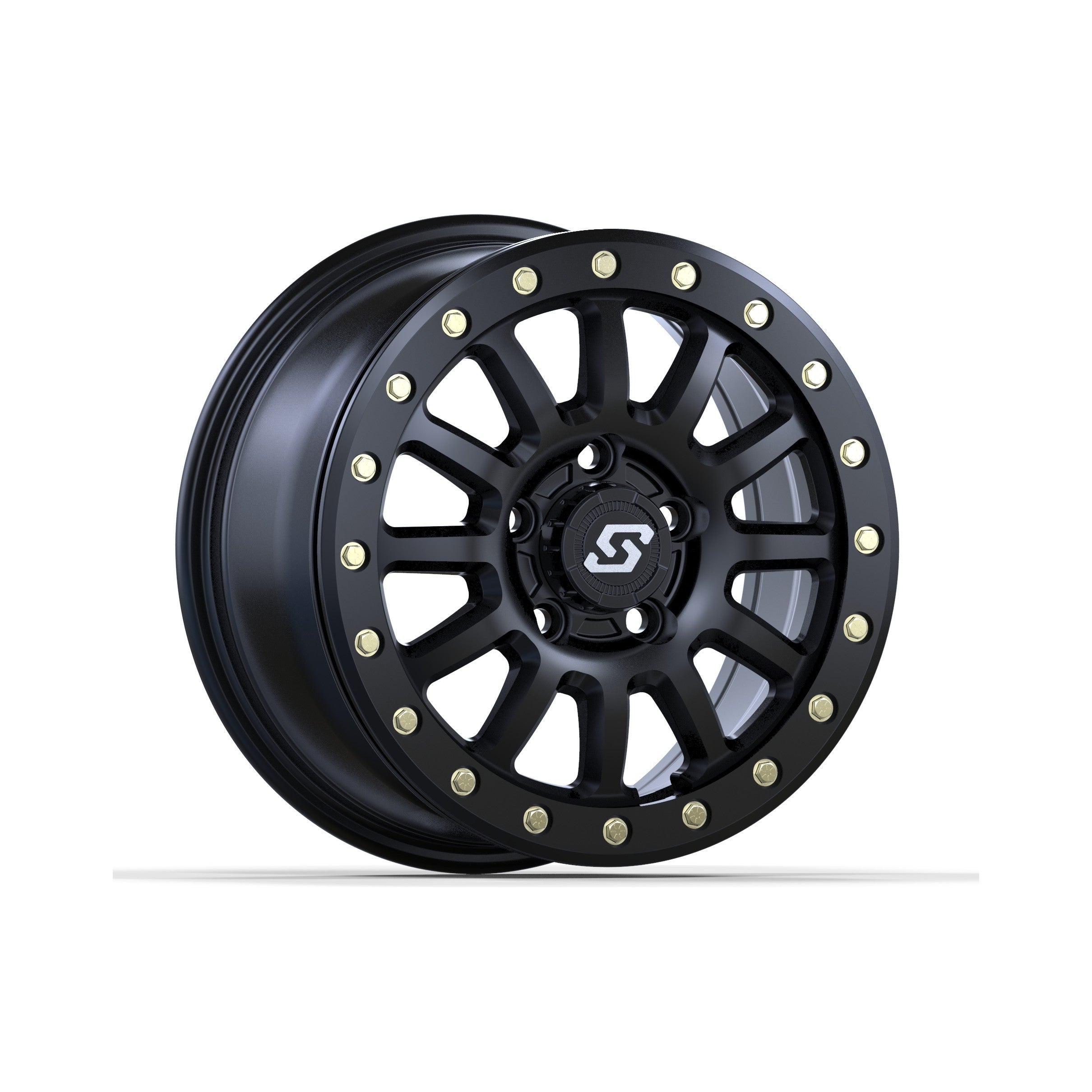 SANO BDLK WHEEL 15X7 5/4.5 6+1 (+50MM) BLACK - 570-2045-1