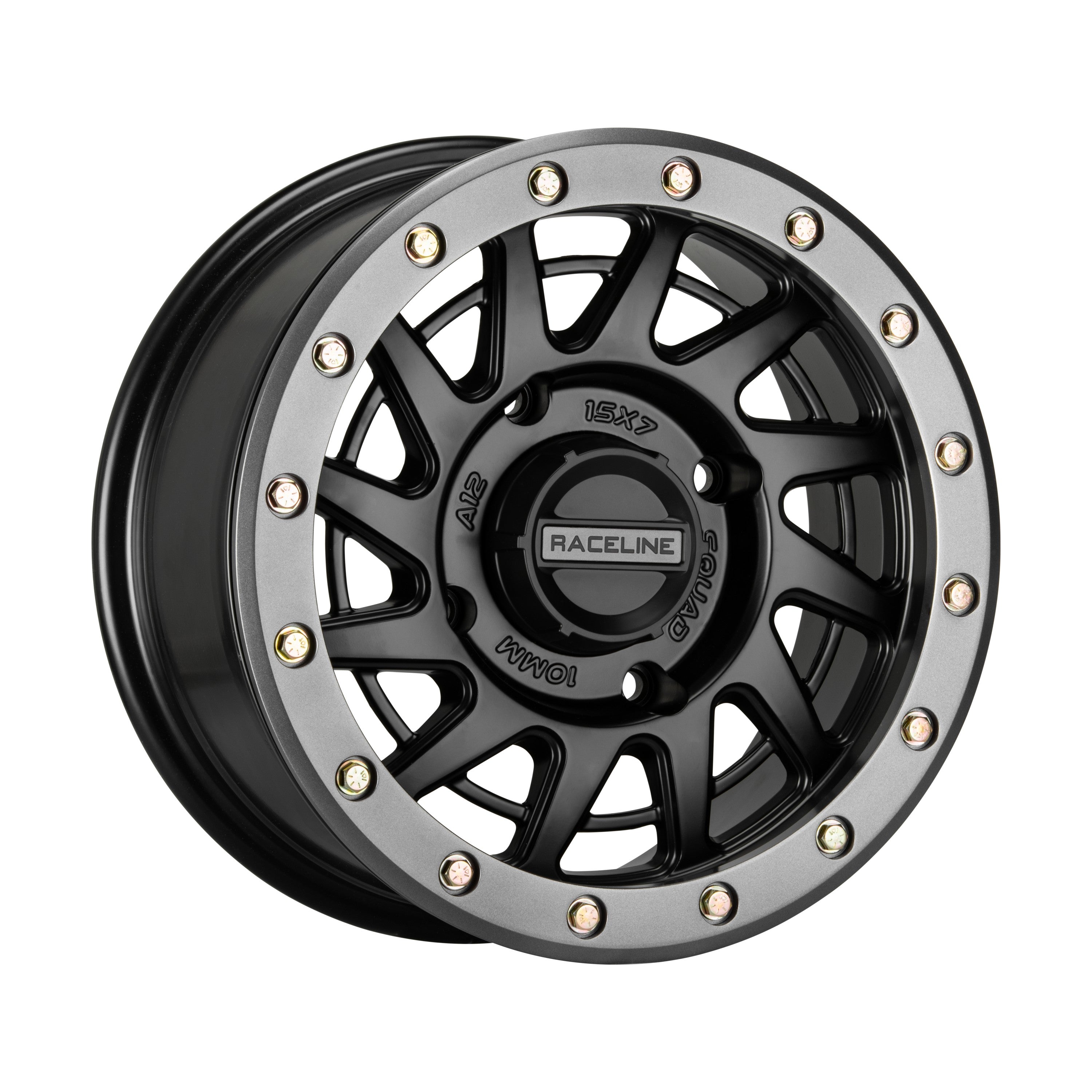 SQUAD BDLK WHEEL 15X7 4/137 5+2(+10MM) BLK/GUNMETAL - 570-2060
