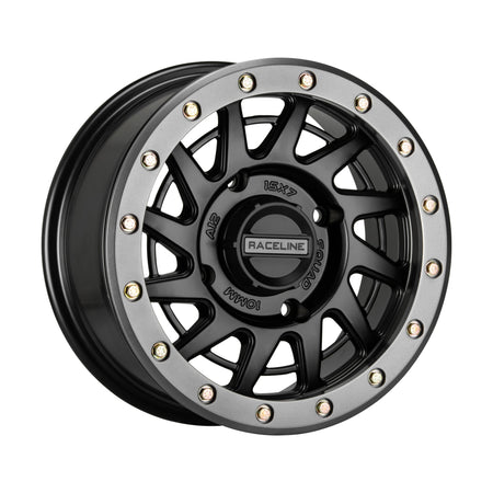 SQUAD BDLK WHEEL 15X7 4/137 5+2(+10MM) BLK/GUNMETAL - 570-2060