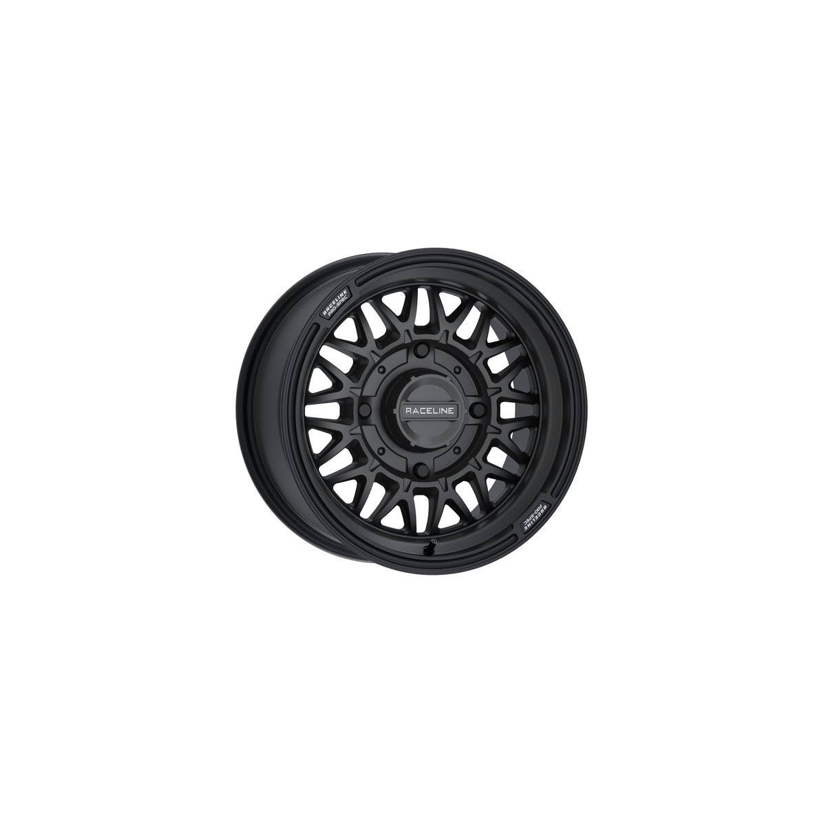 RACELINE OMEGA 14X7 4/156 5+2 (+10MM) SATIN BLACK - 570-2077