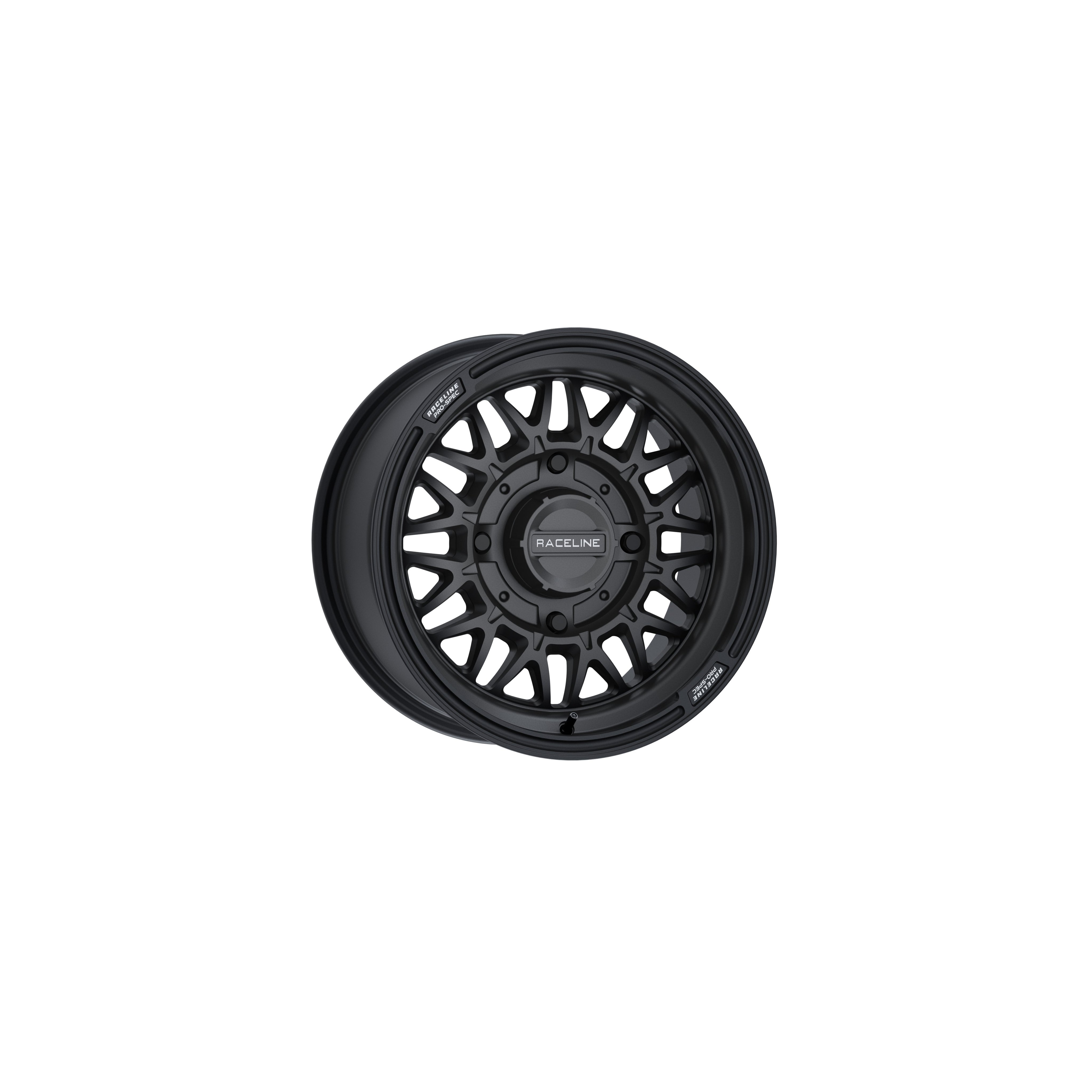 RACELINE OMEGA 14X7 4/156 5+2 (+10MM) SATIN BLACK - 570-2077