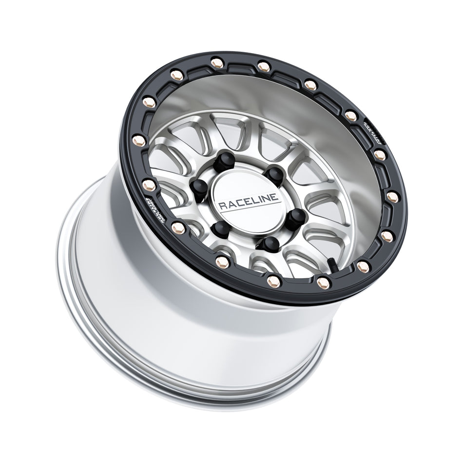 ALPHA HYPER WHEEL 6/139.7 HYPER  SILV/BLK  15X10  +25MM - 570-2132-1